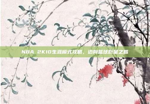 NBA 2K10生涯模式攻略,迈向篮球巨星之路