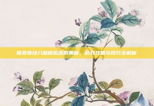 探索奇经八脉模拟器的奥秘,游戏攻略与技巧全解析
