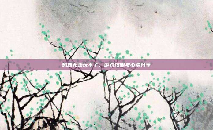 热血无赖玩不了,游戏攻略与心得分享