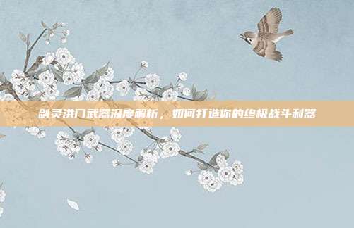 剑灵洪门武器深度解析,如何打造你的终极战斗利器