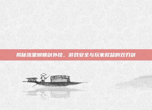 揭秘流星蝴蝶剑外挂,游戏安全与玩家权益的双刃剑