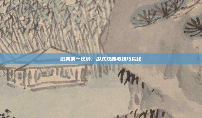 微笑第一视角,游戏攻略与技巧揭秘