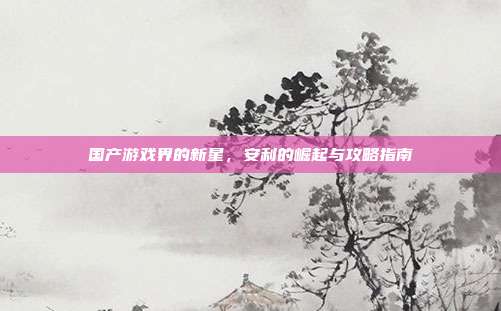 国产游戏界的新星,安利的崛起与攻略指南