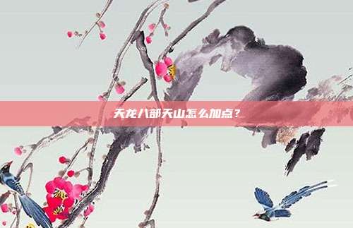 天龙八部天山怎么加点?