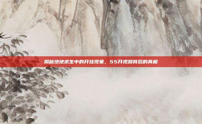 揭秘绝地求生中的开挂现象,55开视频背后的真相
