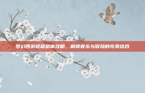 梦幻西游琵琶副本攻略,解锁音乐与冒险的完美结合