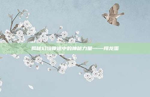 揭秘幻境神途中的神秘力量——翔龙蛋