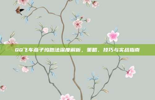QQ飞车燕子坞跑法深度解析,策略、技巧与实战指南
