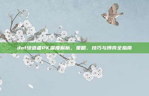 dnf缔造者PK深度解析,策略、技巧与博弈全指南