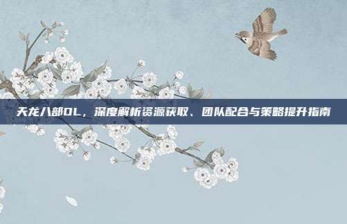 天龙八部OL,深度解析资源获取、团队配合与策略提升指南