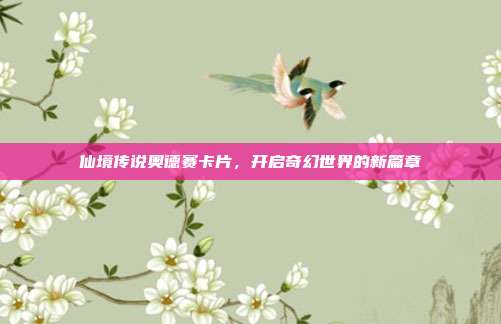 仙境传说奥德赛卡片,开启奇幻世界的新篇章