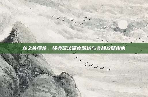 龙之谷绿龙,经典玩法深度解析与实战攻略指南