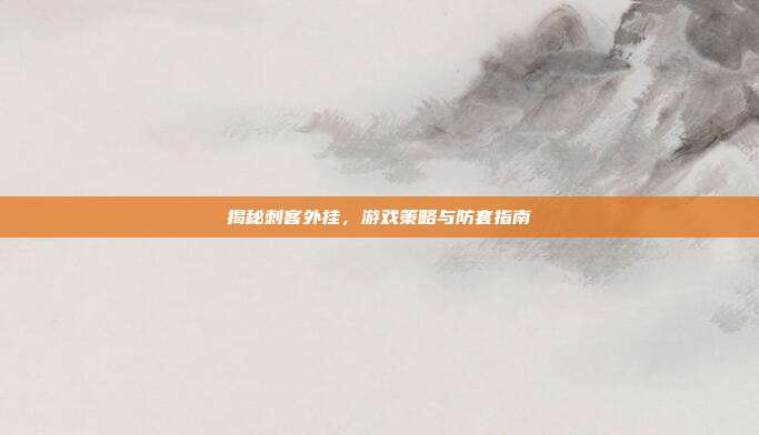 揭秘刺客外挂,游戏策略与防套指南