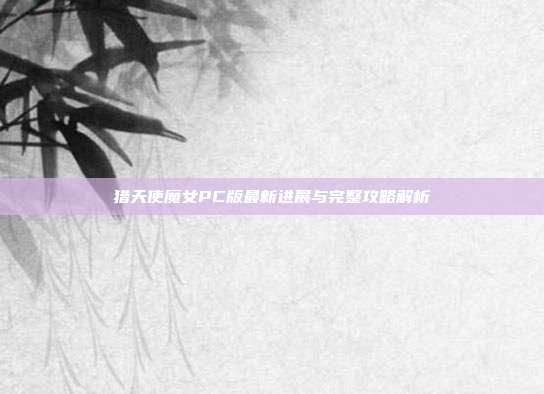 猎天使魔女PC版最新进展与完整攻略解析