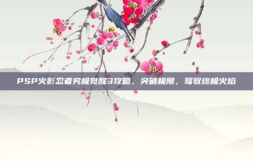 PSP火影忍者究极觉醒3攻略，突破极限，驾驭终极火焰