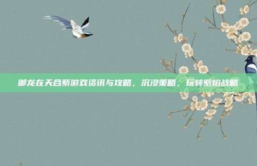 御龙在天合紫游戏资讯与攻略,沉浸策略,玩转紫焰战略