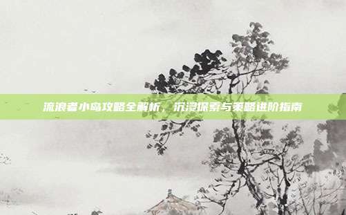 流浪者小岛攻略全解析,沉浸探索与策略进阶指南