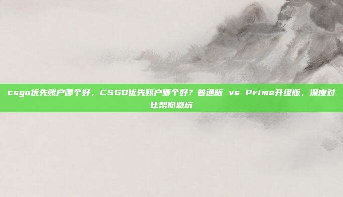 csgo优先账户哪个好，CSGO优先账户哪个好？普通版 vs Prime升级版，深度对比帮你避坑