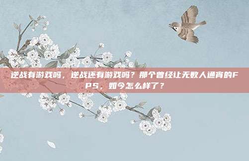 逆战有游戏吗，逆战还有游戏吗？那个曾经让无数人通宵的FPS，如今怎么样了？