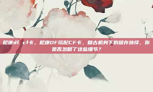 尼康df cf卡，尼康DF搭配CF卡，复古机身下的储存抉择，你是否忽略了这些细节？
