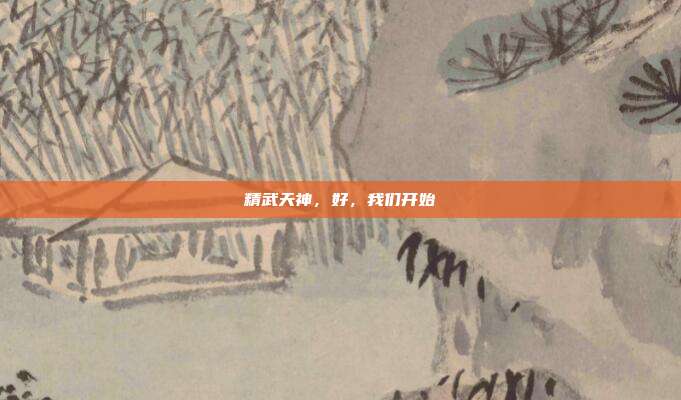精武天神，好，我们开始