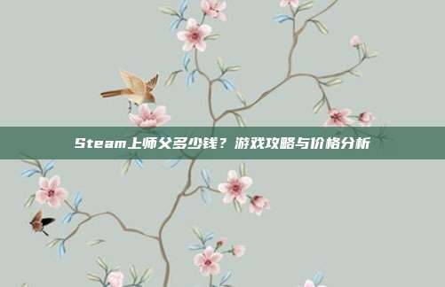 Steam上师父多少钱?游戏攻略与价格分析