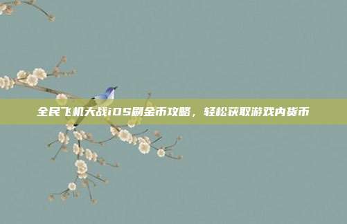 全民飞机大战iOS刷金币攻略,轻松获取游戏内货币