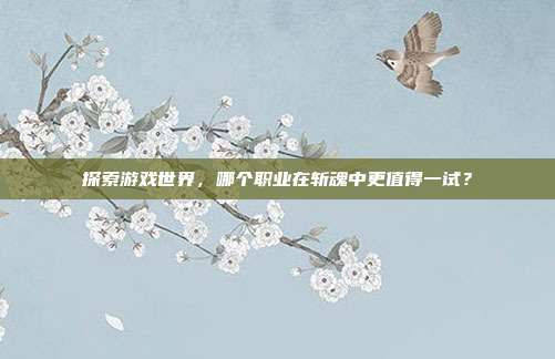 探索游戏世界,哪个职业在斩魂中更值得一试?