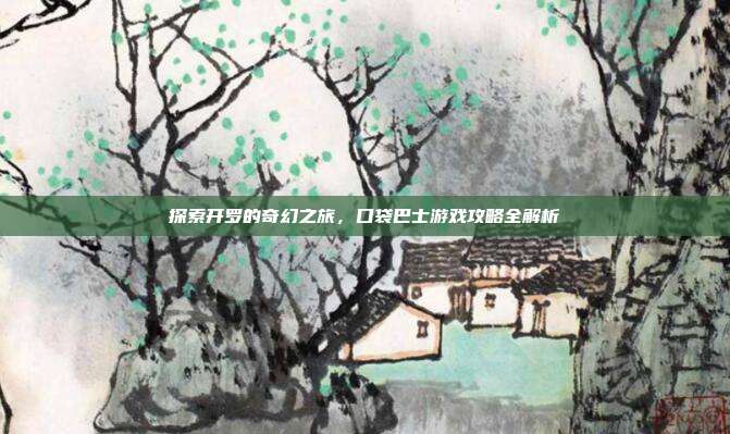 探索开罗的奇幻之旅，口袋巴士游戏攻略全解析