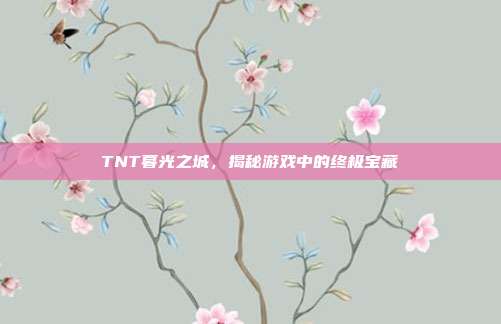 TNT暮光之城，揭秘游戏中的终极宝藏