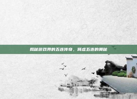 揭秘游戏界的五连传奇,肾虚五连的奥秘
