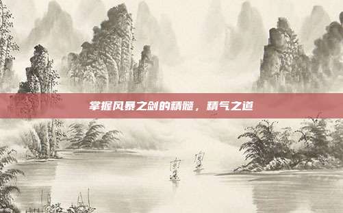 掌握风暴之剑的精髓,精气之道
