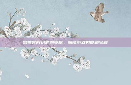 雷神宫殿钥匙的奥秘,解锁游戏内隐藏宝藏
