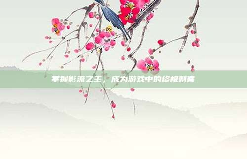 掌握影流之主，成为游戏中的终极刺客
