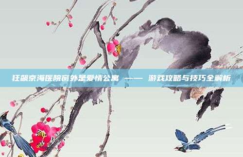 狂飙京海医院窗外是爱情公寓 —— 游戏攻略与技巧全解析