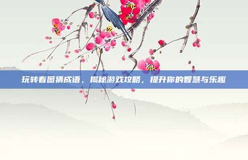 玩转看图猜成语,揭秘游戏攻略,提升你的智慧与乐趣